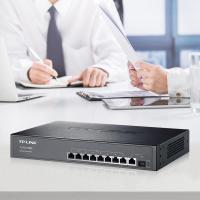 TP-LINK TL-SG1210PE 8口全千兆POE网络交换机网线供电48V无线AP监控摄像电脑办公tplink