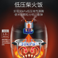 苏泊尔(SUPOR) 电压力锅 5L双胆电压力锅球釜智能IH电磁加热电高压锅 电饭锅双阀鲜呼吸100 SY-50HC6Q