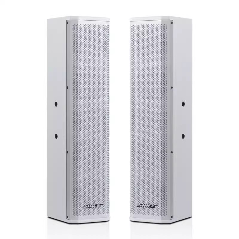 狮乐(SHILE)BX-406会议音箱壁挂吊挂音柱酒店背景音乐多功能展厅 教室音响 BX-406音箱白色一对
