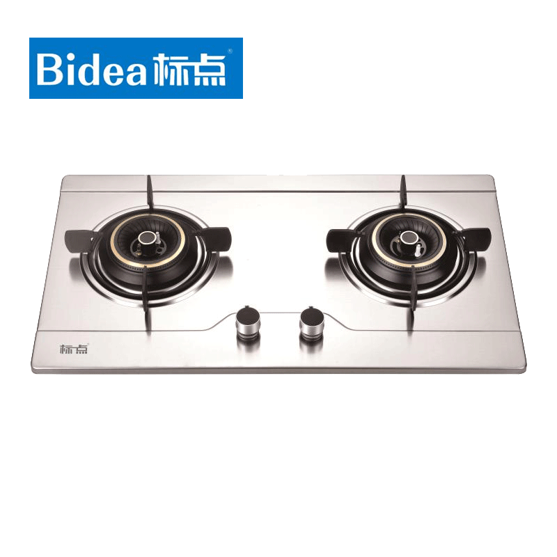 标点Bidea 燃气灶JZY-BD211B 台嵌两用不锈钢面板煤气灶具 液化气