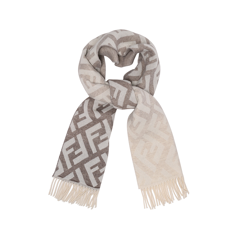芬迪fendi女士羊绒超大双面保暖围巾fxt363alsw