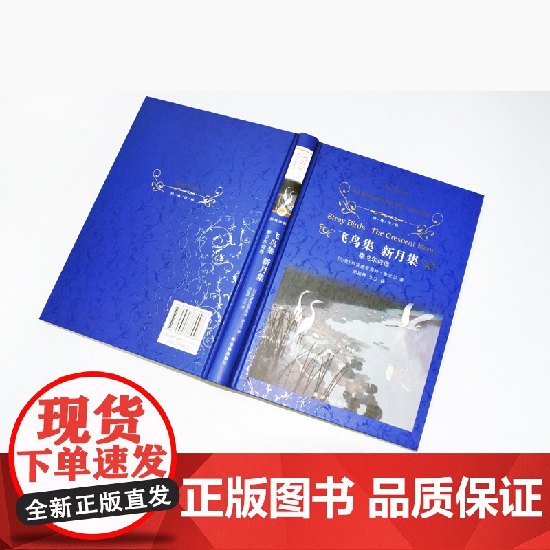 飞鸟集新月集泰戈尔诗选 正版完整版原著无删减经典译林出版社九年级上册初中生课外阅读书籍 世界经典文学青少年版书FXY高清大图