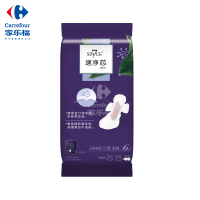 SPACE7速净芯系列超薄丝棉超长夜用6片