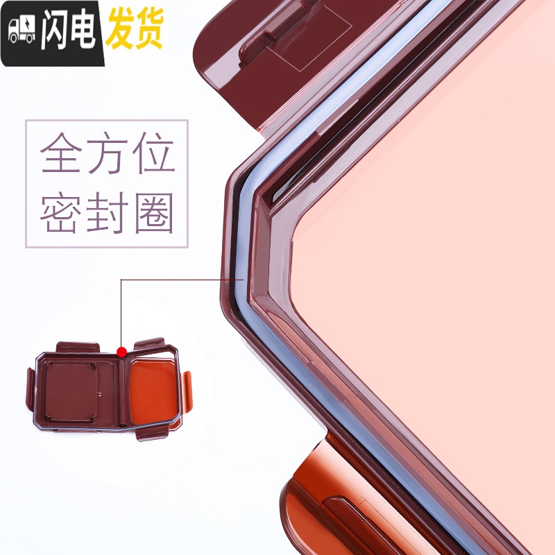 三维工匠厨房米桶家用10KG塑料面粉储米箱20斤密封米缸防虫防潮加厚装米桶收纳桶高清大图