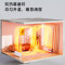 美的(Midea)暖阳系列石墨烯移动地暖/取暖器/电暖器/电暖气家用/节能低噪可拆可分智能语音踢脚线HDW22PDA