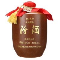 酒仙网 66度汾酒头锅原浆2500ml大坛收藏山西原浆酒