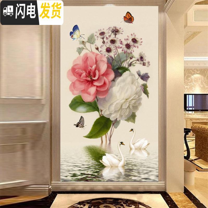 三维工匠5d牡丹花开富贵钻石画满钻客厅现代大幅点贴钻十字绣卧室简约花卉 [满钻钻石画]60*90厘米[多配钻量]高清大图