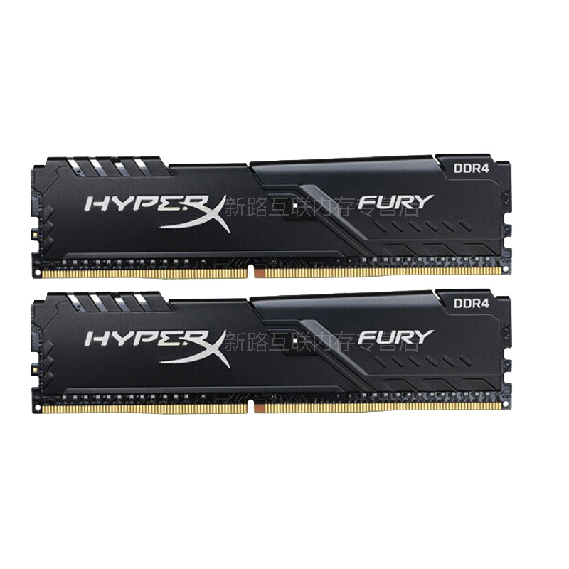 金士顿(Kingston)骇客神条 Fury系列 DDR4 3200 16G(8G×2)套装台式机电脑内存