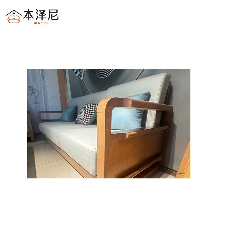 本泽尼 三人位沙发 HTMJ-2802 2160*835*850mm 张高清大图