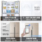 海尔(Haier) BCD-458WDVMU1 458升十字门对开门多门变频冰箱 风冷无霜 干湿分储 智能杀菌 、
