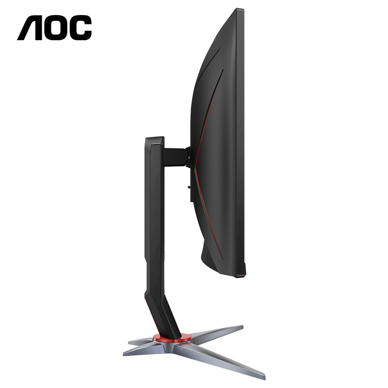 冠捷(AOC)显示器27寸 240Hz 1500R 0.5MS 旋转升降 HDR 电竞曲面C27G2Z