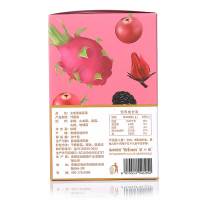蒲草茶坊网红火龙果桑葚茶果干手工水果片花果茶组合装小袋装花茶泡水