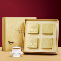 八马茶叶 金索红500系列 武夷特级红茶金骏眉 礼盒装160g