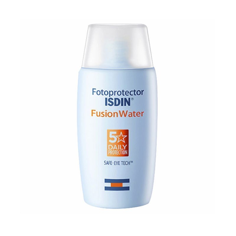 [小鬼王琳凯同款]怡思丁ISDIN 多维光护防水高倍防晒霜女SPF50+紫外线隔离霜 保湿隔离乳液 两只装50ml*2