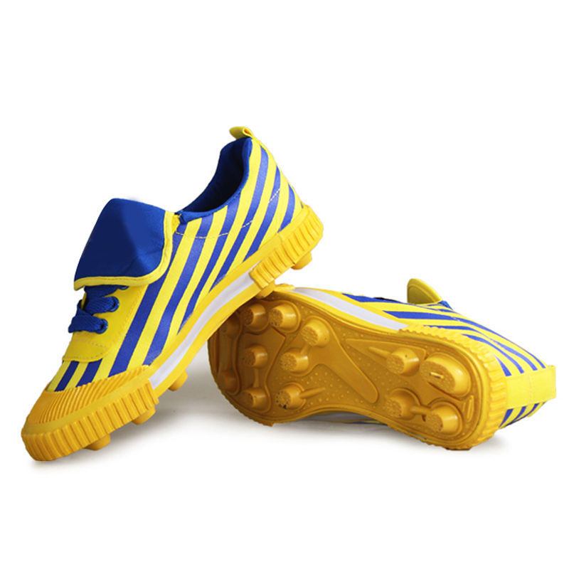 双星足球鞋运动鞋棉布面人造草地橡胶训练鞋碎钉底球鞋男鞋hg童足球鞋