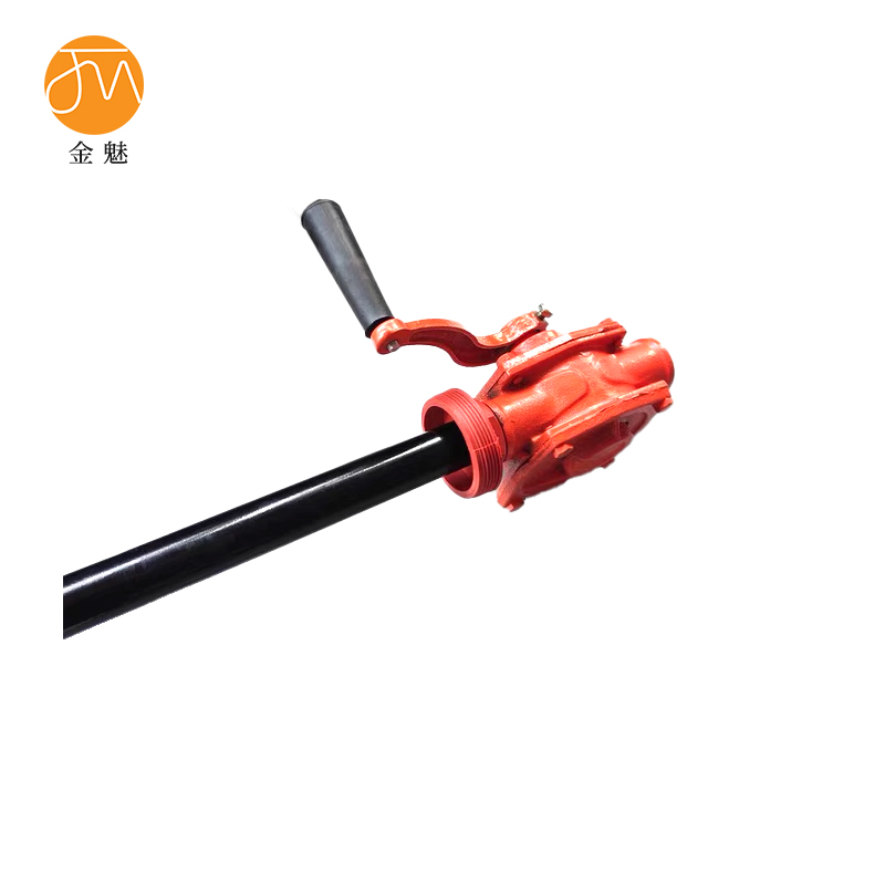金魅 手动抽油器 铸铁方形25# 个高清大图