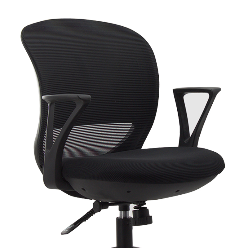 苏兴盛工作椅电脑椅人体工学升降转椅写字椅黑框黑网高清大图