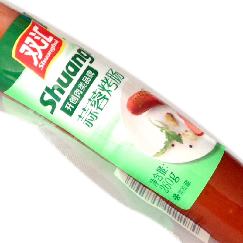 双汇蒜蓉烤肠260g