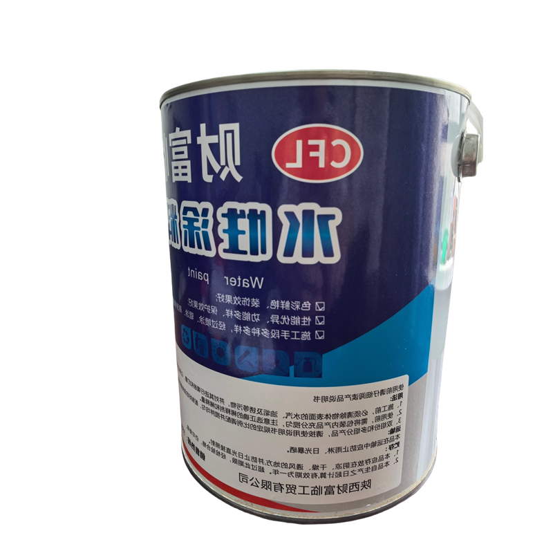 财富临 反光漆 黑色 5kg 桶高清大图