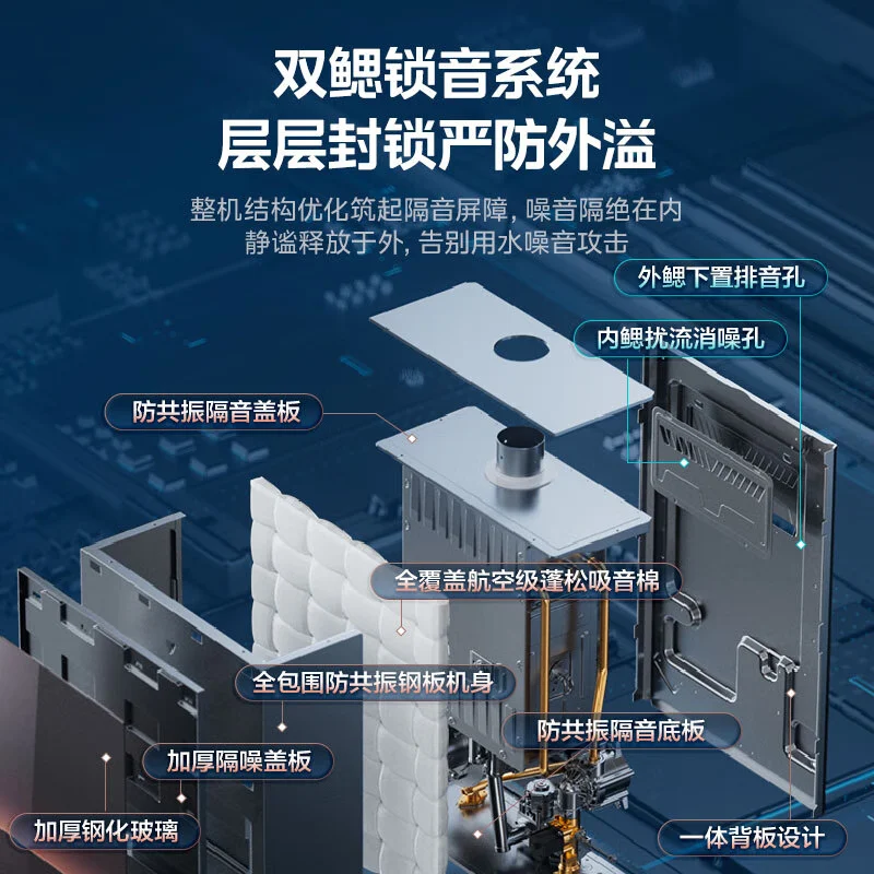 美的(Midea)[无冷感M9 Max]18升燃气热水器天然气安睡全程暖 下置风机恒温强排无极变频水伺服高清大图