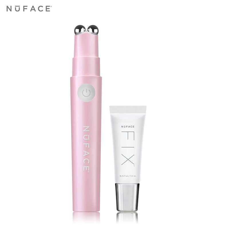 美国Nuface FIX微电流提拉紧致眼部淡纹细纹脸部 焕活眼周 去皱提拉家用美眼仪美容仪 粉色