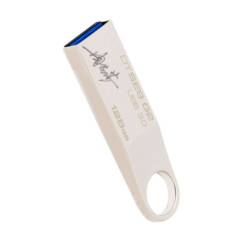 金士顿(Kingston)DTSE9G2 128GB U盘 个性化 自定义定制 金属车载U盘