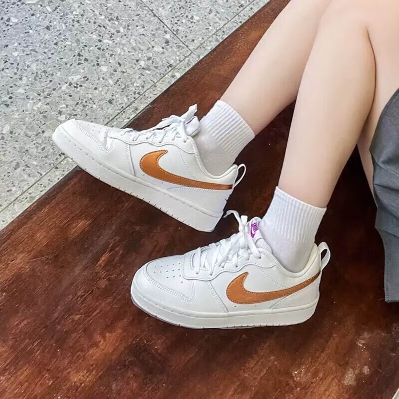 NIKE耐克女鞋春夏季新款运动鞋简版空军一号AF1休闲鞋低帮滑板鞋子女DQ5979-100简版空军一号36.5_788