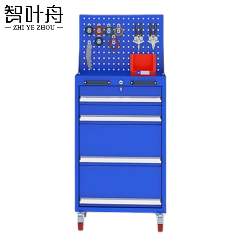 智叶舟工具柜单四抽570*570*1360mm台高清大图