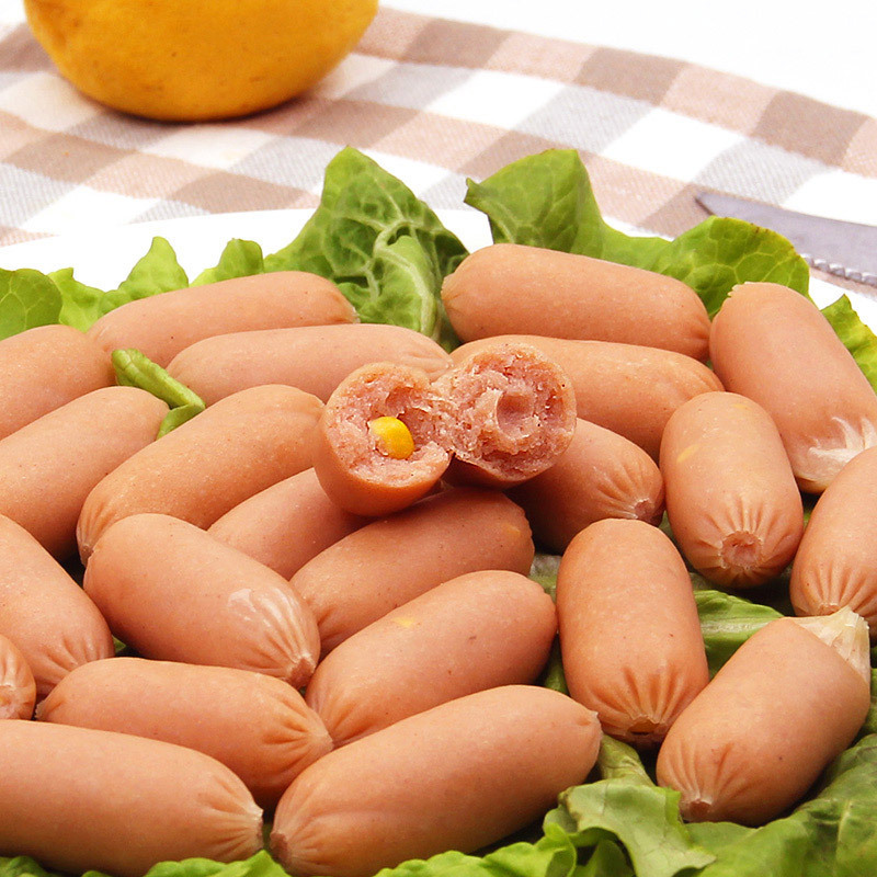伊赛(yisai) 牛肉玉米肠*1袋装 240g 国产生鲜牛肉丸子香肠火锅烧烤麻辣烫食材