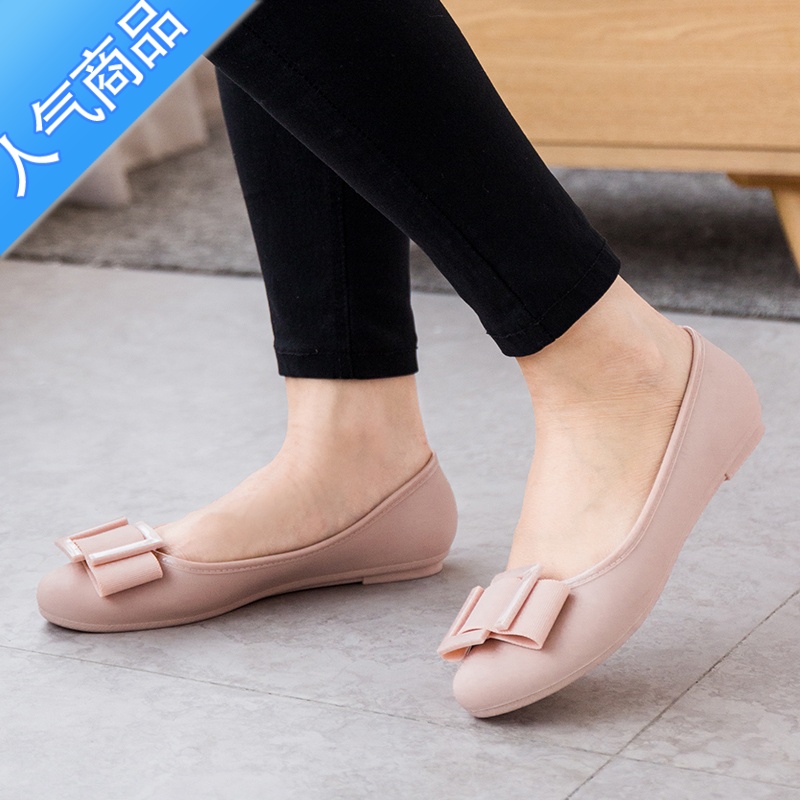 SUNTEK包头果冻凉鞋女夏季时尚外穿ins仙女风外穿尖头粗跟单鞋防滑百搭高清大图