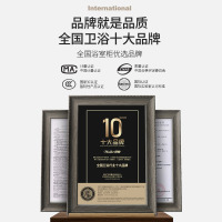 联勒(uniler)马桶 一体式 静音 坐便器 超漩式虹吸地排污家用普通坐厕抽水卫生间小户型(300MM-400MM)