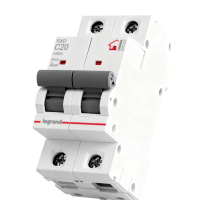 罗格朗 小型断路器 4.5kA C曲线 20A 2P DAF202 个