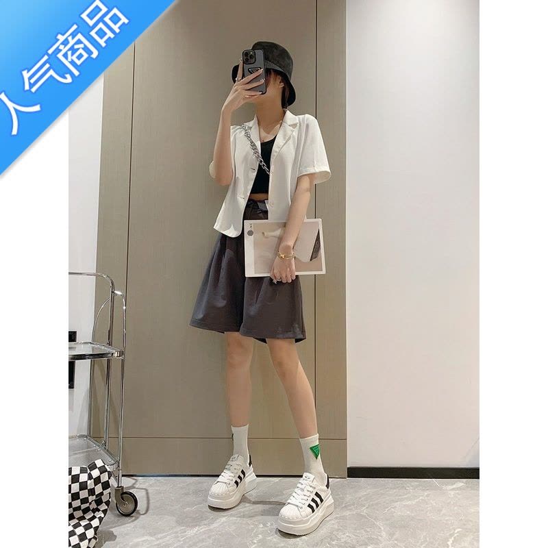 SUNTEK内增高老爹鞋10M8M6松糕鞋女厚底贝壳头小白鞋夏季百搭运动板鞋图片