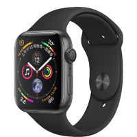 Apple/Watch Series4 智能手表GPS+蜂窝网络款 40毫米 深空灰色铝金属表壳搭配黑色运动型表带