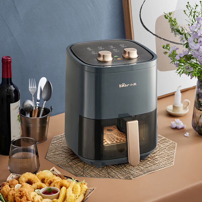 小熊(Bear)家用无油烟低脂多功能空气炸锅 QZG-E12Z6高清大图