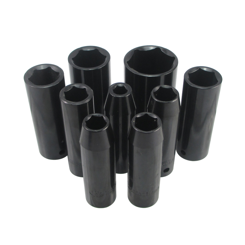 华丰巨箭 12.5MM(1/2”)欧式汽动长套筒(六角)HF-226132
