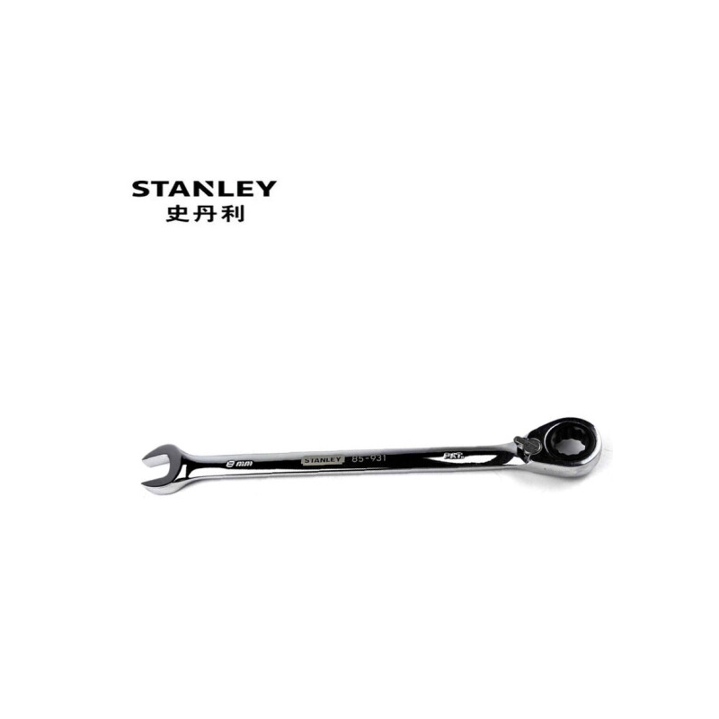 史丹利(STANLEY) 公制精抛光双向棘开两用快扳19mm 89-515-1L-22 6把起订 货期5-10天