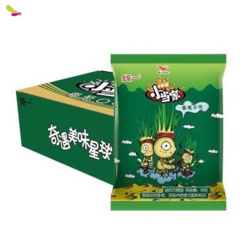 统一小当家干脆面干吃面整箱22克48包8090儿时怀旧老款方便面零食