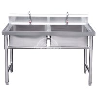 标灿不锈钢商用单水槽500*500*800mm