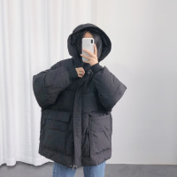 冬季MYLE NINO冬季韩版衣敲chic服工装面服女宽松加厚学生羽绒袄外套潮20迈尔尼诺25青年人