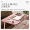 床上笔记本电脑桌书桌可折叠懒人学生宿舍儿童餐写字小桌子学习桌 珍珠白 不带杯托卡槽40*32cm