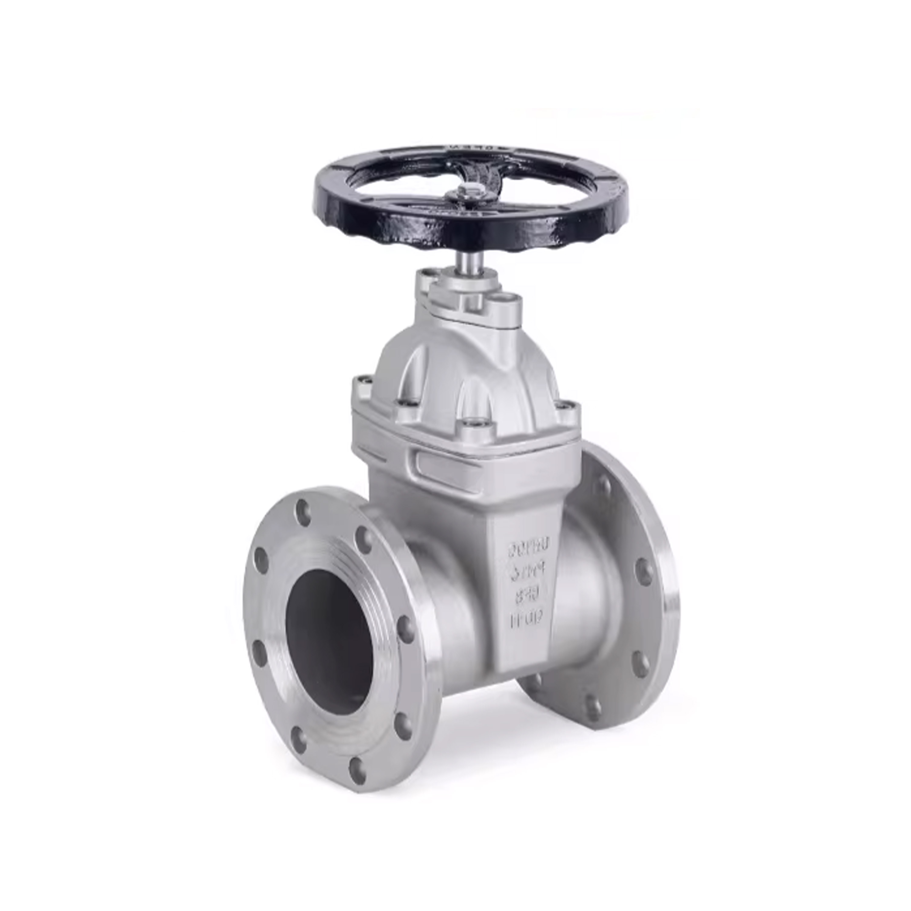 杉外山 304不锈钢软密封法兰暗杆闸阀 个高清大图