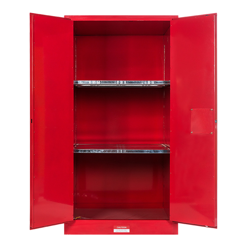 臻远zyaqg-r60工业安全柜防爆柜化学品实验柜易燃液体存储柜 60加仑红色高清大图