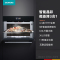 不锈钢色 SIEMENS/西门子嵌入式微蒸烤一体机家用多功能蒸箱烤箱