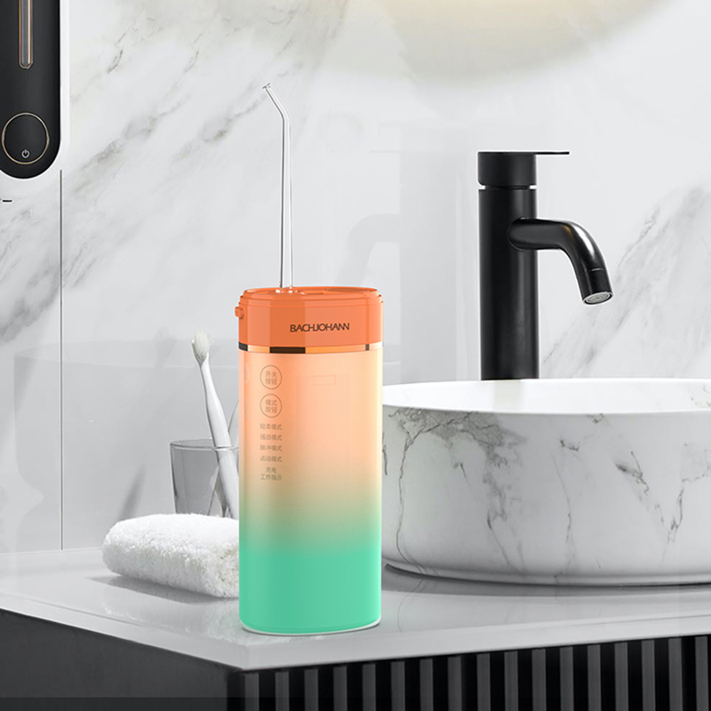 巴赫约翰TP01冲牙器 洁牙器水牙线预防牙结石 牙刷牙齿清洁 便携式冲牙器TP-01高清大图