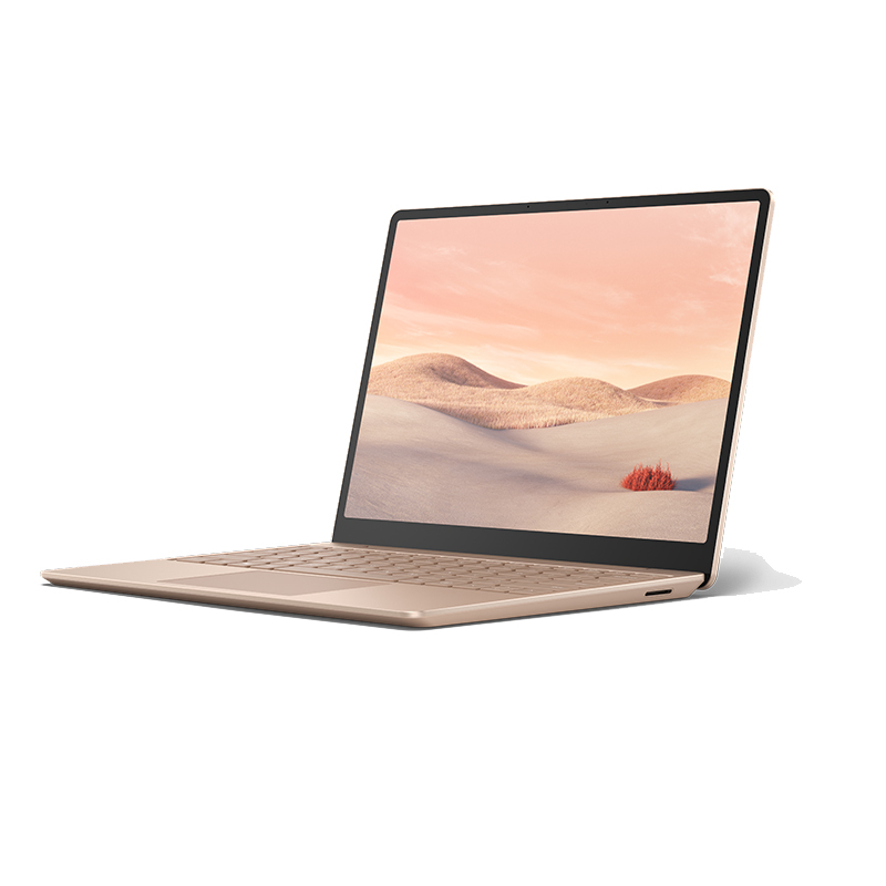 微软(Microsoft)Surface Laptop Go 12.4英寸笔记本电脑 i5 8G 256G 砂岩金 ED
