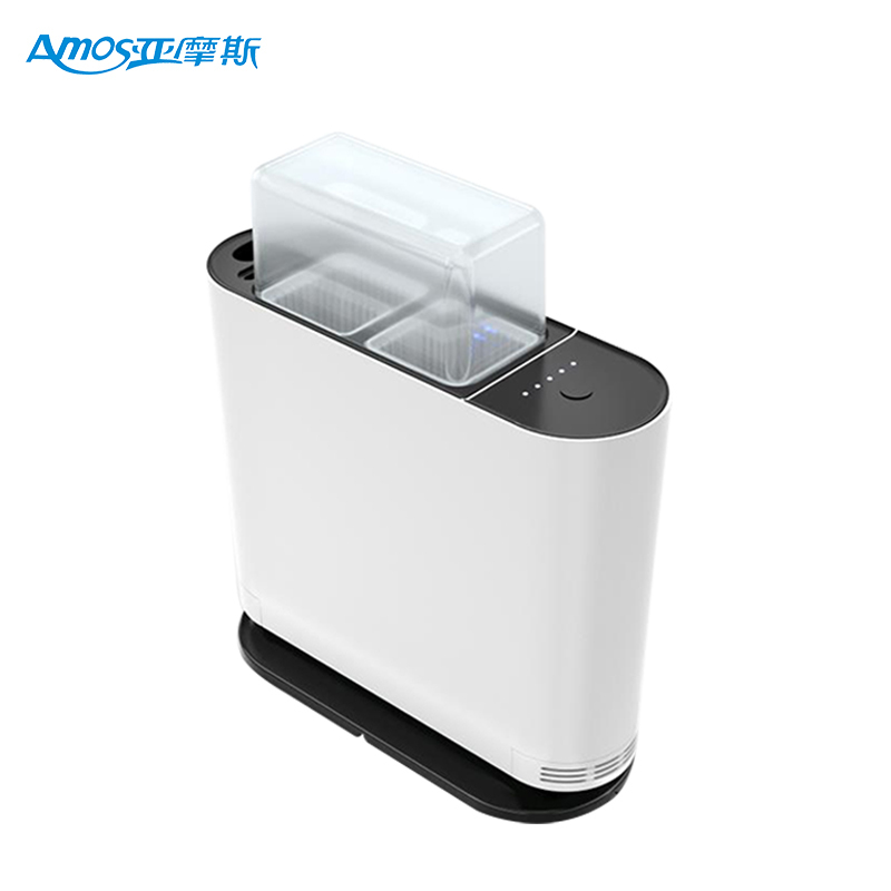 亚摩斯(AMOS)AS-CT08A智能筷子消毒机家用小型筒盒紫外线杀菌烘干刀具筷架消毒机