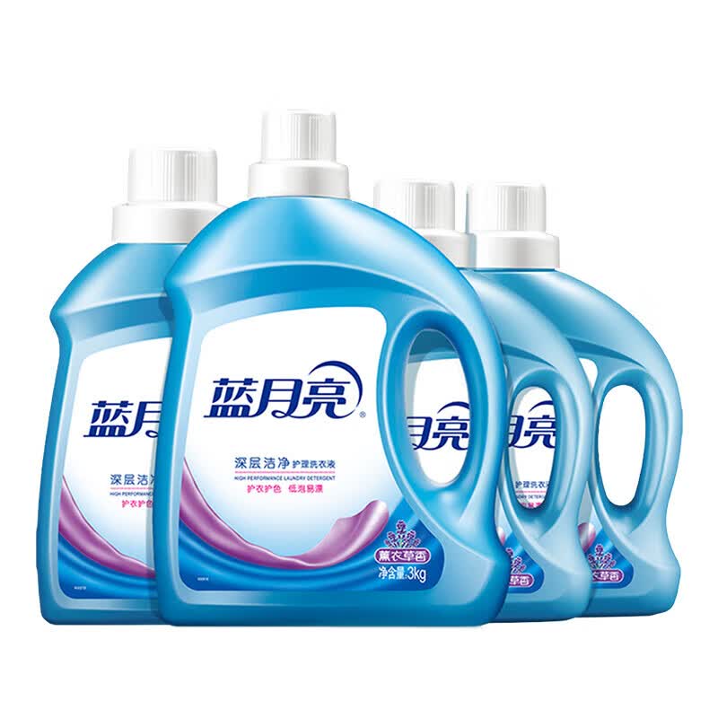 【净重14斤】蓝月亮 洁净洗衣组合:薰洁净3kg+薰洁净2kg+薰洁净1kg×2 10001552
