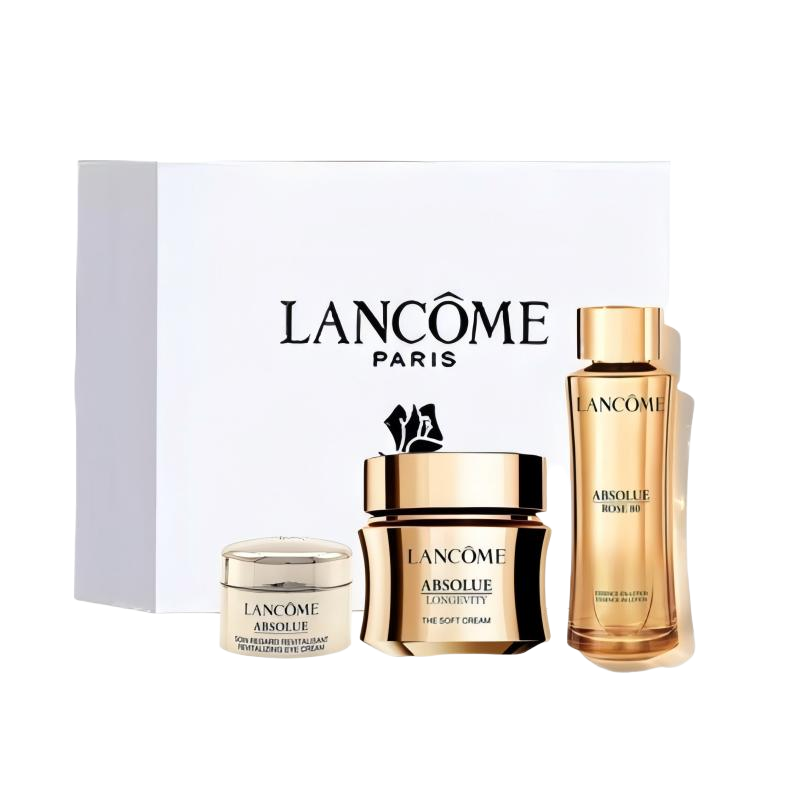 兰蔻护肤礼盒10 兰蔻菁纯臻颜精华柔肤水150ml 兰蔻全新菁纯臻颜乳霜(轻盈)60ml 兰蔻菁纯臻颜淡纹眼霜5ml高清大图