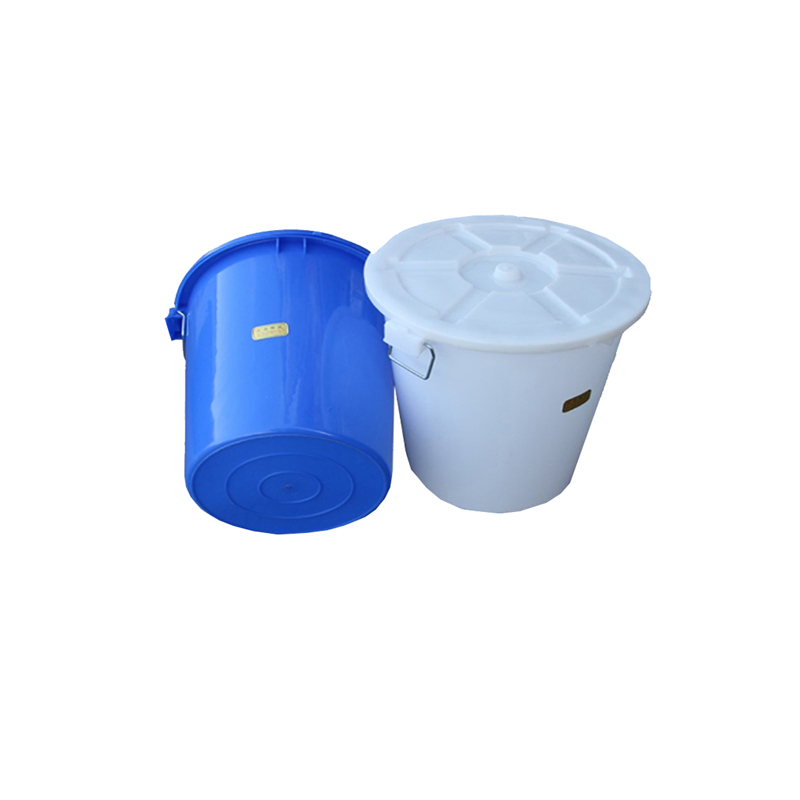 三清 塑料水桶100L 蓝色 带盖